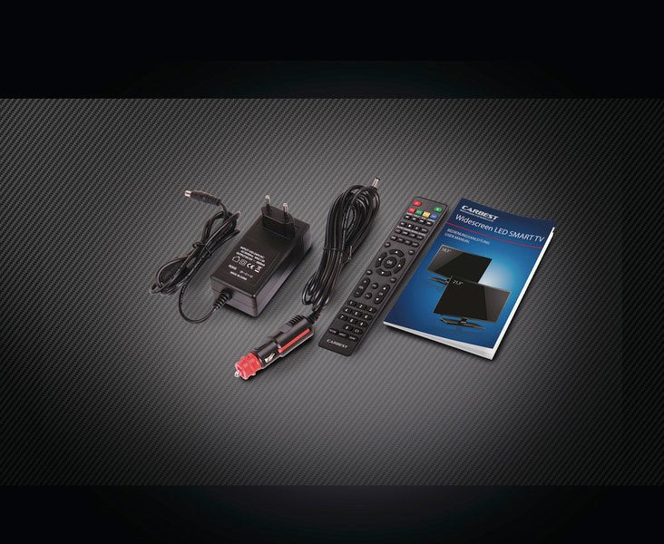 Televizor pentru rulote si autorulote CARBEST SMART TV - SAT TV & Internet (12V - 30V, 230V) - campshop.ro