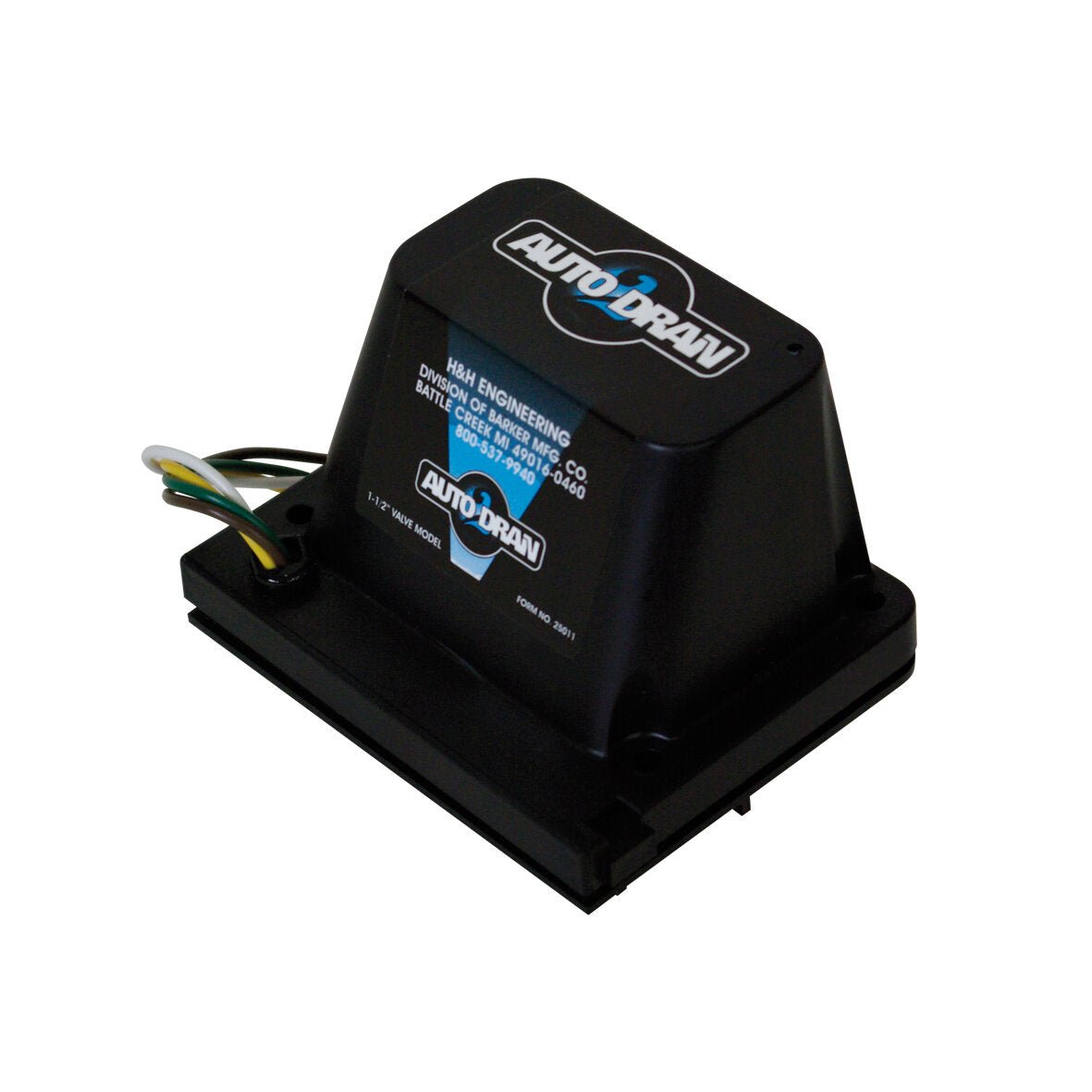 Valva 12V pt. auto - drenarea apelor uzate, gri din rezervorul autorulotei, casei mobile, 1 1/2" (inch, toli) Auto - Drain Valterra, FAP, BRISTOL - CampShop.ro