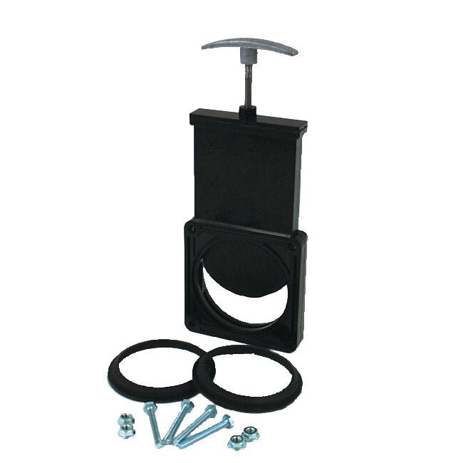 Valva, vana, mecanica pentru golirea rezervorului de apa neagra a autorulotei sau casei mobile 3'' US, Valterra - CampShop.ro