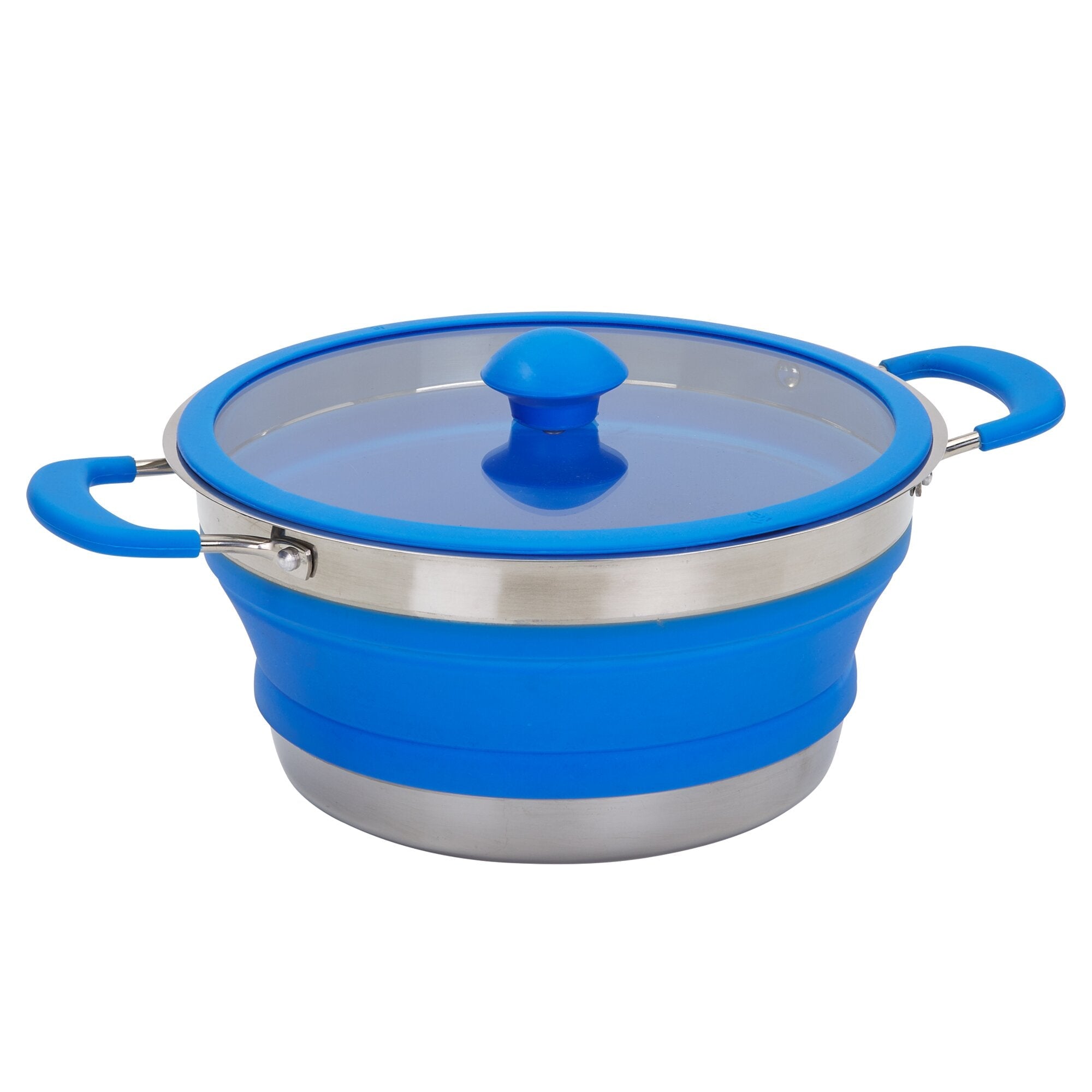 Vas pliabil Indigo ø 26 cm, 4 litri IPV - CampShop.ro