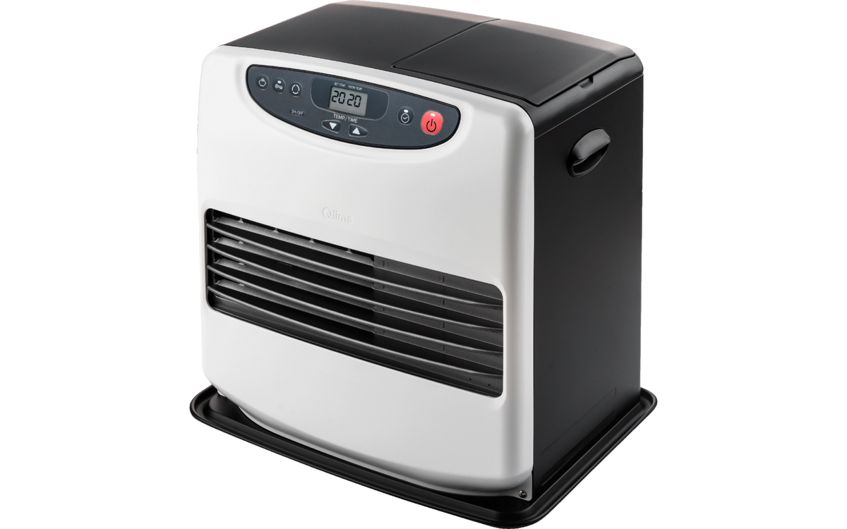 Dispozitiv de încălzire cu laser cu parafină Qlima SRE 9046 TC, alb mat, 4,65 kW