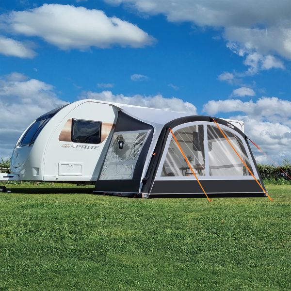Perete frontal pentru copertina Calcit Air, CampTech