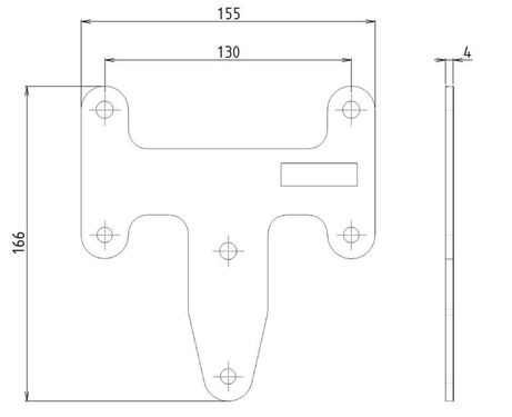 Adaptor frână de mână pentru Ford Custom și Tourneo din 2012 - CampShop.ro
