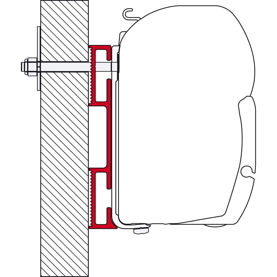 Adaptor pentru marchize Fiamma F45, ZIP - Tip D - 8 cm - CampShop.ro