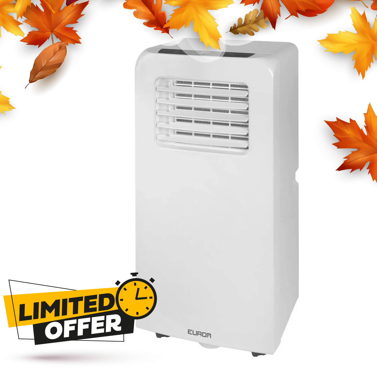 Aer conditionat, mobil, 7000 BTU, Eurom PAC 7.2 - CampShop.ro