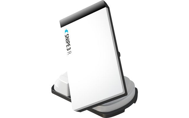 Antenă sateli plată Selfsat Snipe 3 R Black Line complet automată cu telecomandă / Auto Skew / LNB DUBLU - CampShop.ro