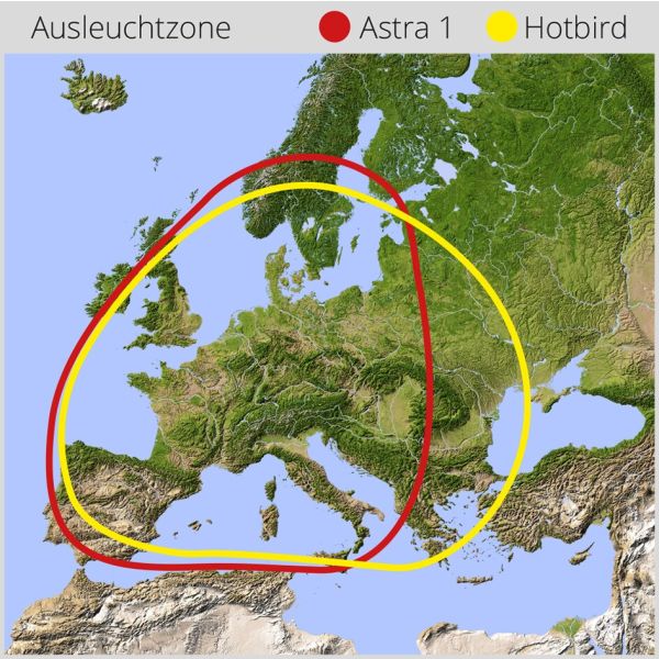 Antena satelit pentru rulote si autorulote MEGASAT Caravanman Kompakt 4 - CampShop.ro