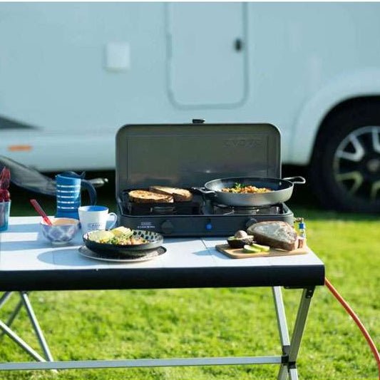 Aragaz CADAC 2 Cook 2 Pro Stove, 2 arzătoare, 30 mbar - CampShop.ro