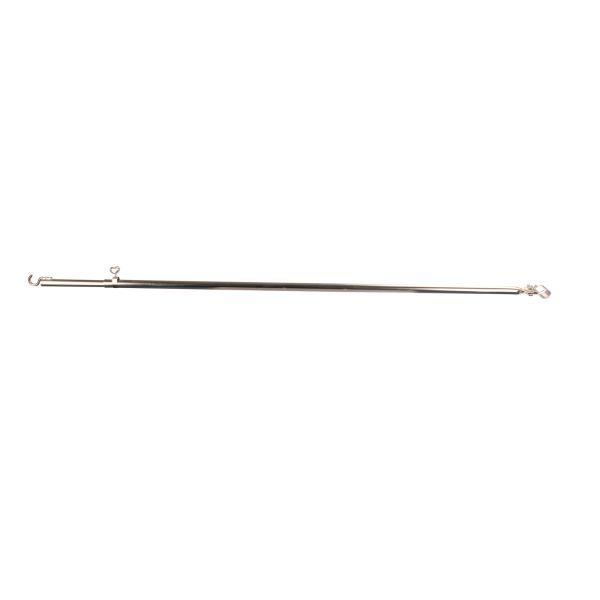 Bară de acoperiș cu cârlig, din oțel de 22 mm, 160 - 260 cm - CampShop.ro