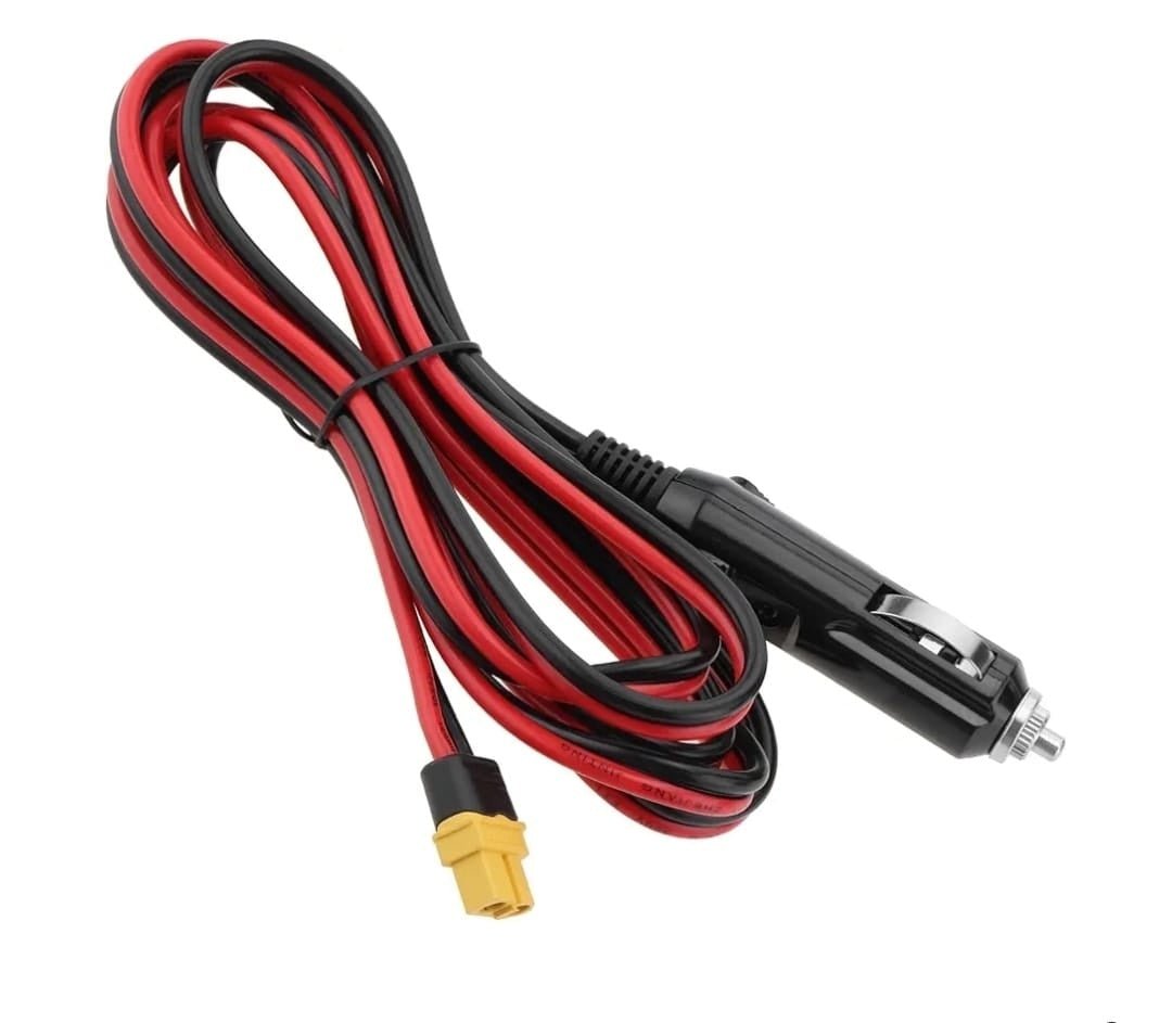 Cablu extensie 1,5 metri, conectori Bricheta Auto 12V la mufa XT60 - CampShop.ro