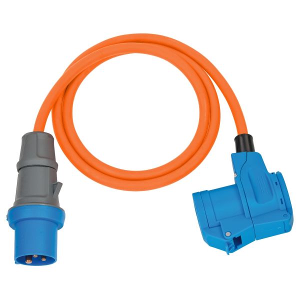 Cablu prelungitor camping CEE - CEE/SCHUKO - 1.5 metri, 2.5 mm - BRENNESTUHL - CampShop.ro