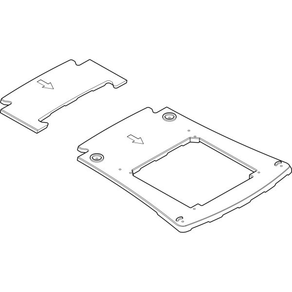 Cadru adaptor pentru aparate de aer condiționat Aventa comfort a 2 - a generație - Fiat Ducato din 2006/07 - CampShop.ro