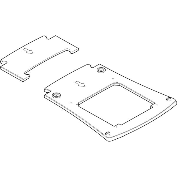 Cadru adaptor pentru aparate de aer condiționat Aventa Comfort a 2 - a generație - Ford Transit din 2014/05 - CampShop.ro