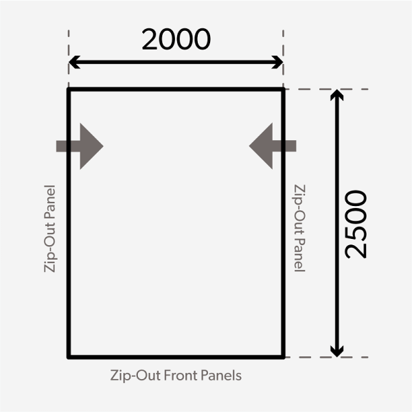 Cort gonflabil pentru rulota, autorulota Dometic Rally Air Pro 200 S - CampShop.ro