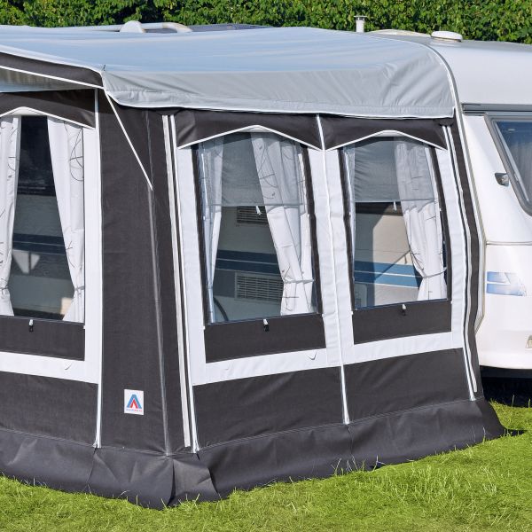 Cort pentru rulote Han Zelte Groenlanda adâncime 280 cm, mărimea 5: 806 - 840 cm - CampShop.ro