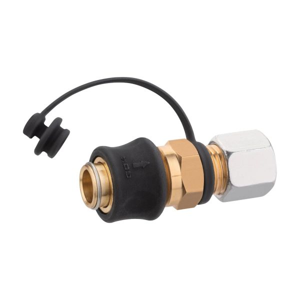 Cuplă rapidă gaz rulotă / autorulotă – mufă conectare rapidă instalație GPL (tip SKU), racord 8 - CampShop.ro