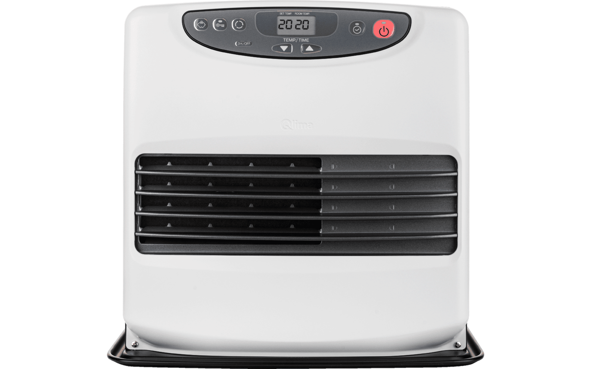 Dispozitiv de încălzire cu laser cu parafină Qlima SRE 9046 TC, alb mat, 4,65 kW - CampShop.ro