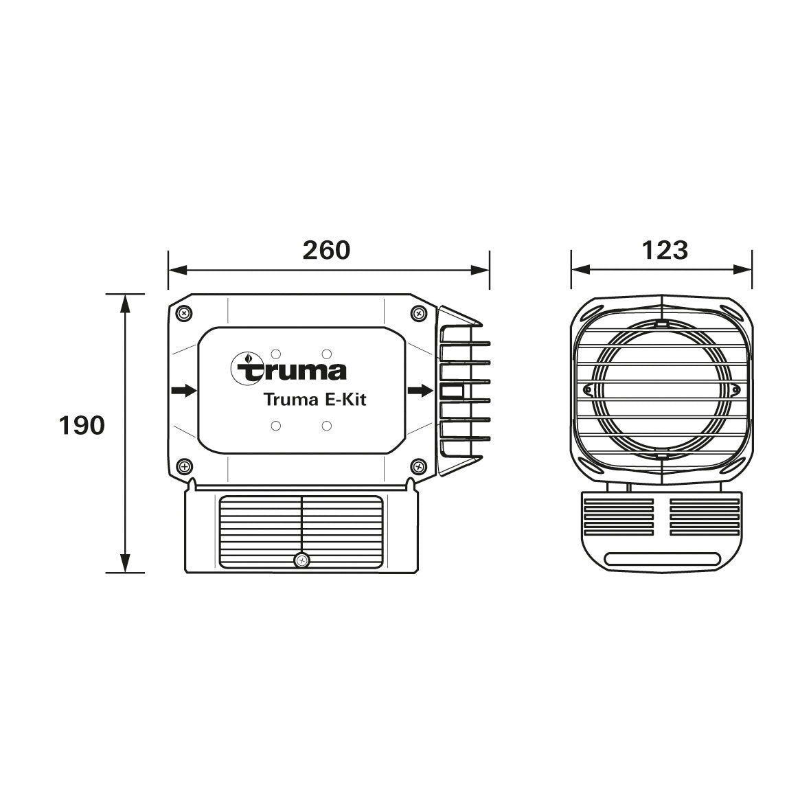E - Kit (incalzire auxiliara electrica) pentru Truma VarioHeat - CampShop.ro