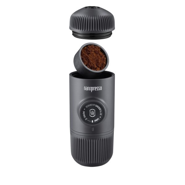 Espressor portabil Nanopresso, negru, WACACO - CampShop.ro