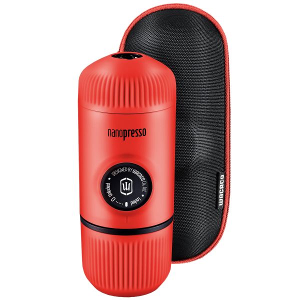 Espressor portabil Nanopresso, rosu , WACACO - CampShop.ro