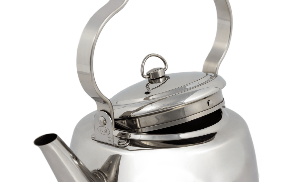 Fierbător ( ceainic ) Petromax din oțel inoxidabil - CampShop.ro