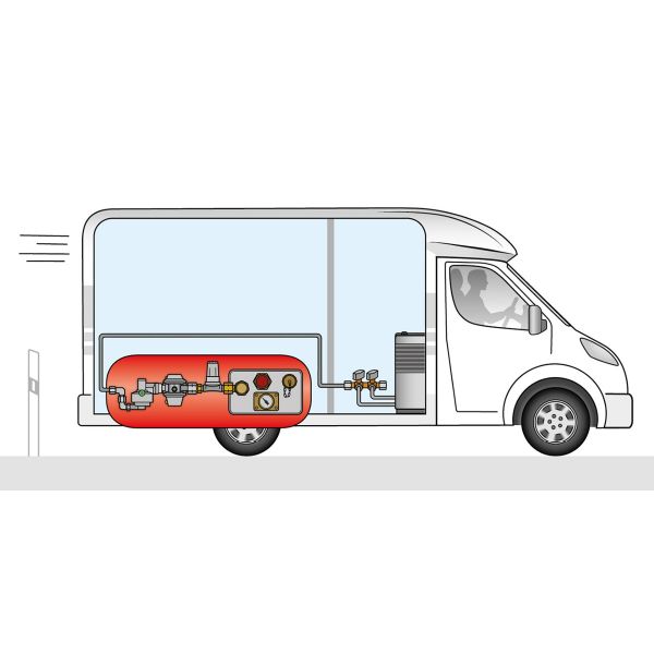 Filtrul de gaz Caramatic ConnectClean 2.0 - CampShop.ro