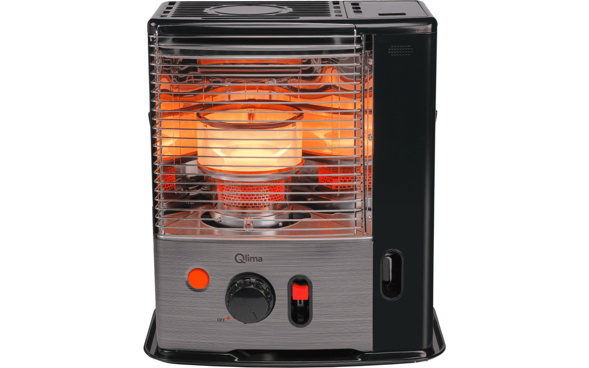 Încălzitor cu fitil de parafină Qlima R 8128S C-2 cu senzor de CO₂ - CampShop.ro