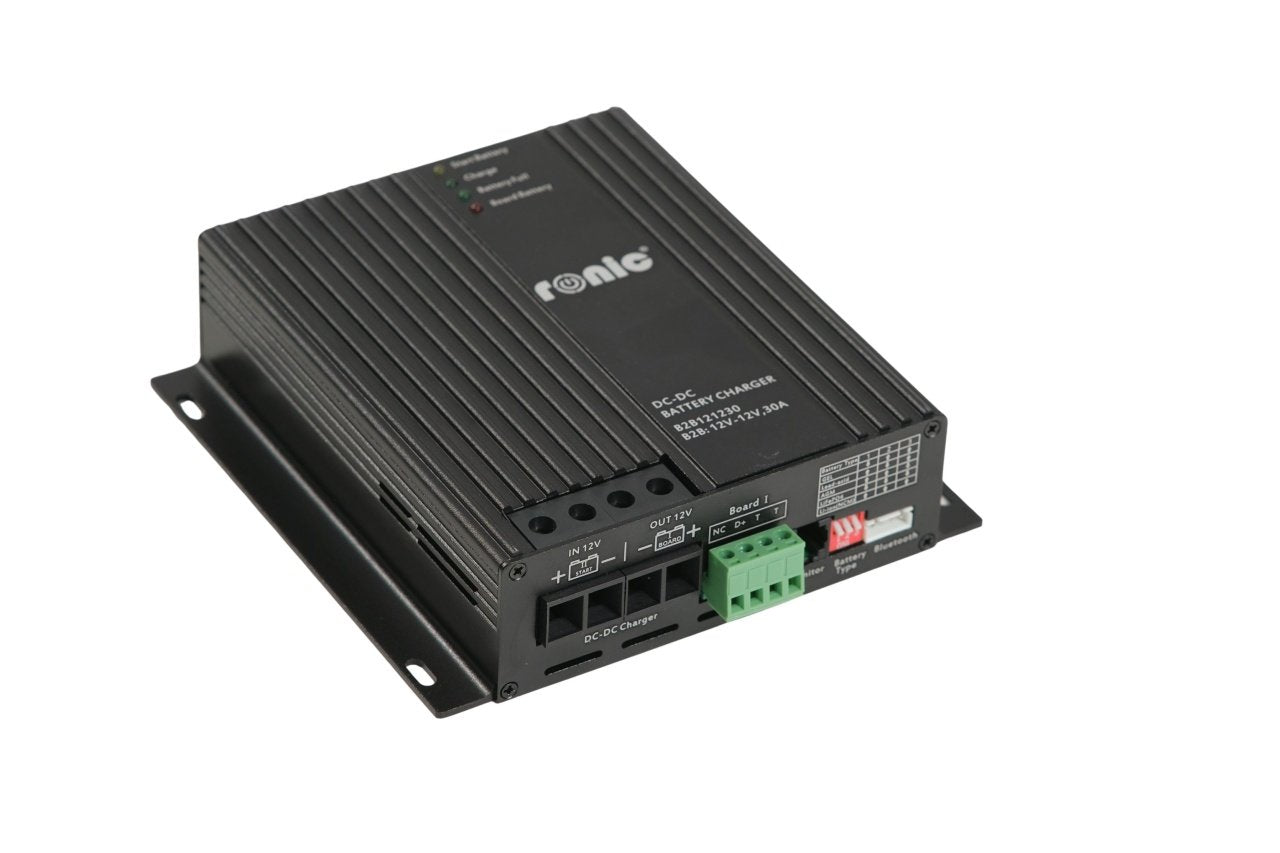 Incarcator DC - DC, 12V–12V, 30A, model RONIC B2B121230 - CampShop.ro
