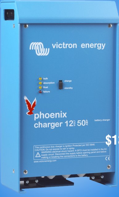 Incarcator de retea Victron Energy Phoenix Charger 12/50 (2+1) 120-240V - CampShop.ro