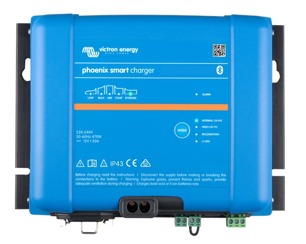 Incarcator de retea Victron Energy Phoenix Smart IP43 Charger 24/16 (1+1) 120/240V - CampShop.ro