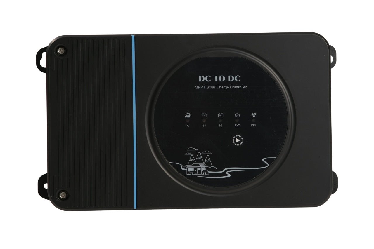 Incarcator Dual DC - DC + Controler/Regulator pentru Incarcare Solara MPPT M2430ND, RONIC 12/24V - CampShop.ro