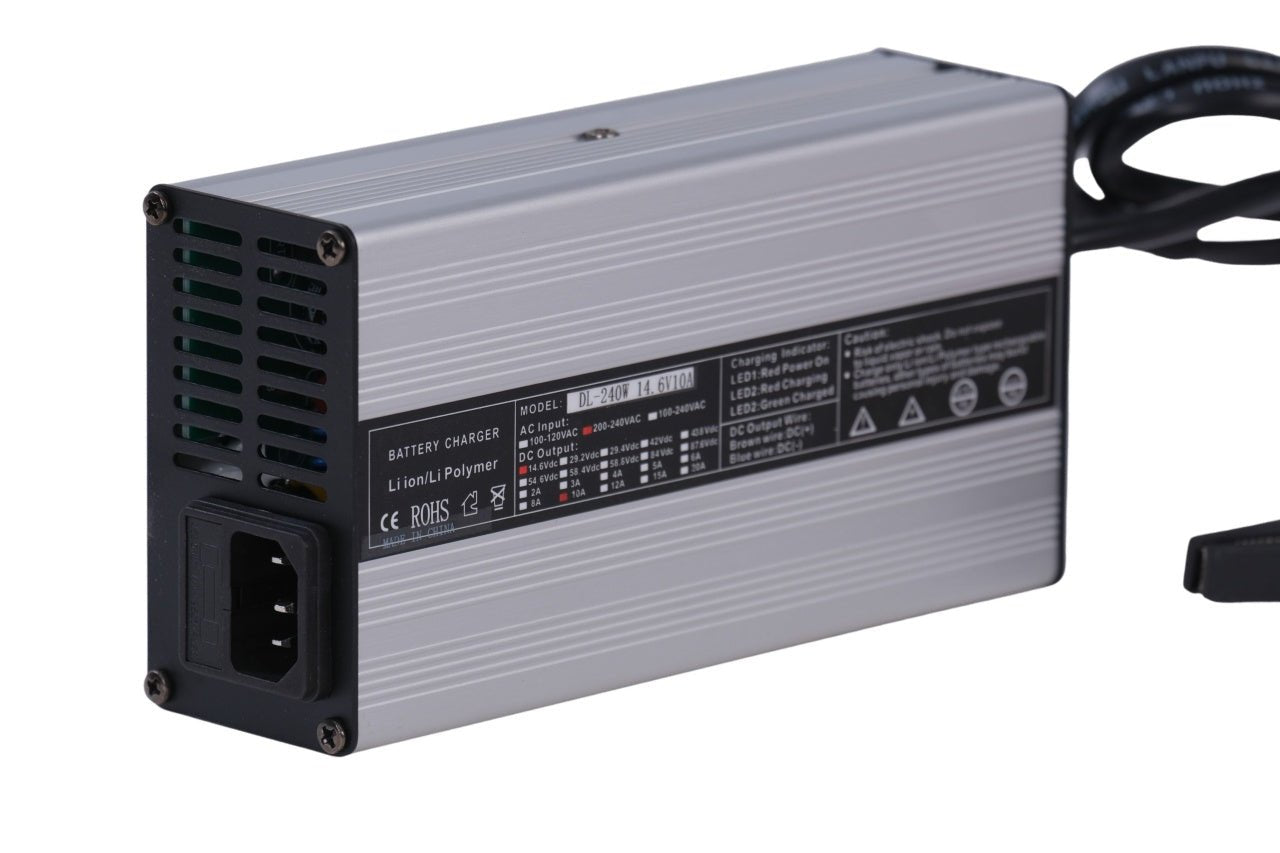 Incarcator / Redresor Acumulatori LiFePO4, 12.8V, 10A, Model DL - 240W - CampShop.ro