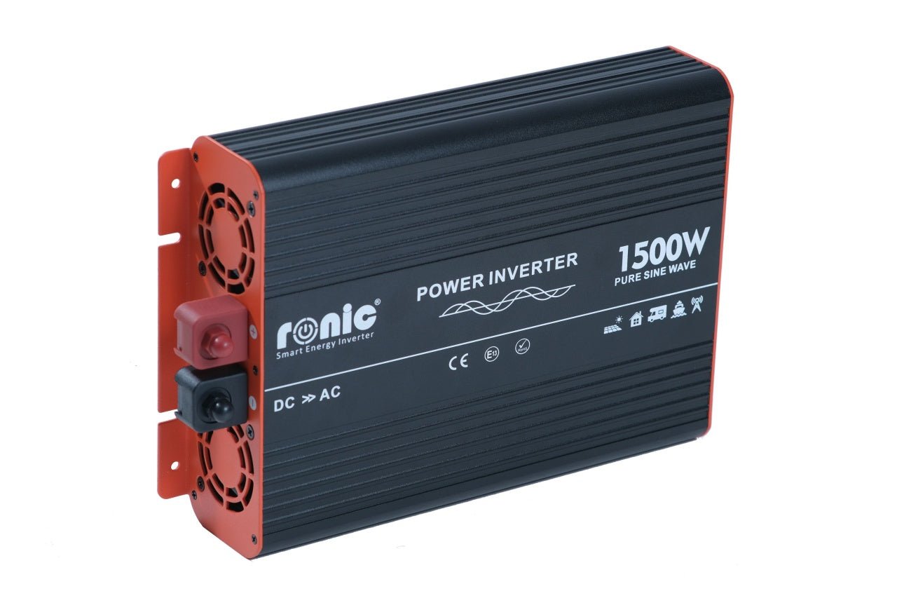 Invertor DC - AC cu Sinus PUR, 12V - 230V, model RONIC RS1500P, 1500W/3000W - CampShop.ro