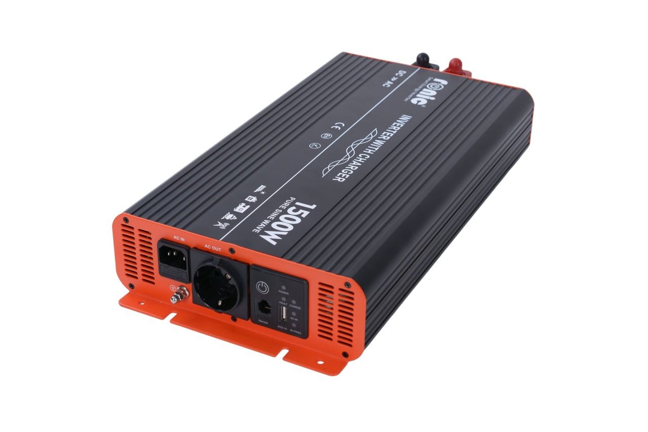 Invertor DC - AC cu Sinus PUR, 12V - 230V, model RONIC RSC1500P, 1500W/3000W - CampShop.ro