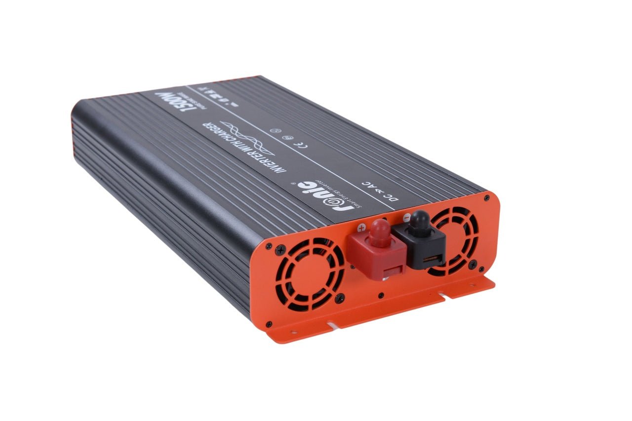 Invertor DC - AC cu Sinus PUR, 12V - 230V, model RONIC RSC1500P, 1500W/3000W - CampShop.ro
