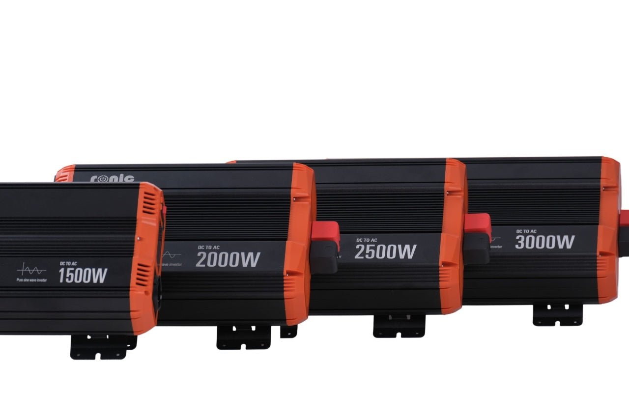 Invertor DC - AC cu Sinus PUR, 24V - 230V, model RONIC KSC - 3000W - 24V, 3000W/6000W - CampShop.ro