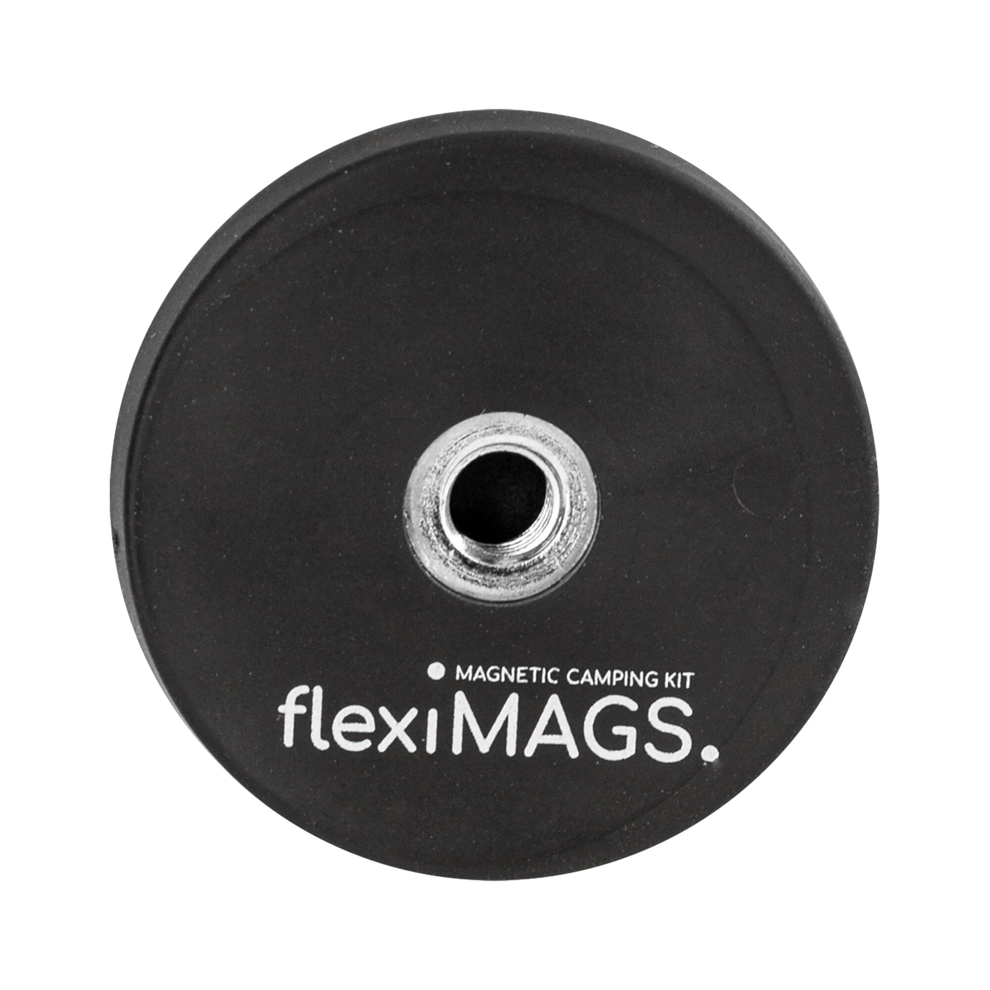 Magnet rotund flexiMAGS flexiMAG - 31, set de 4 negru - CampShop.ro