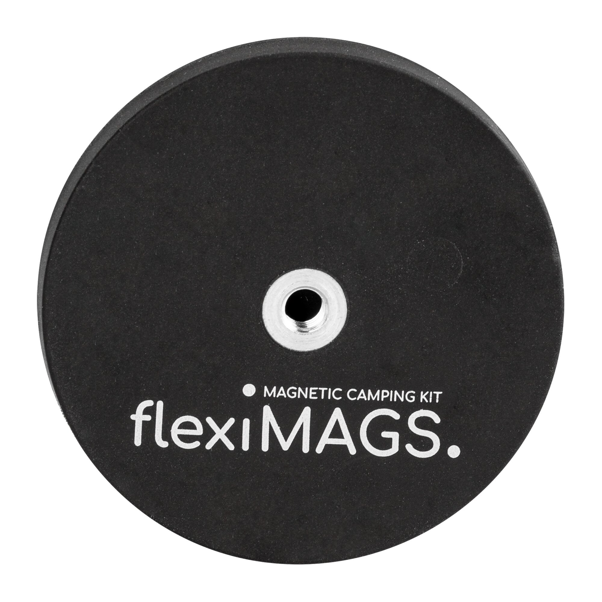 Magnet rotund flexiMAGS flexiMAG - 57, set de 2 negru - CampShop.ro