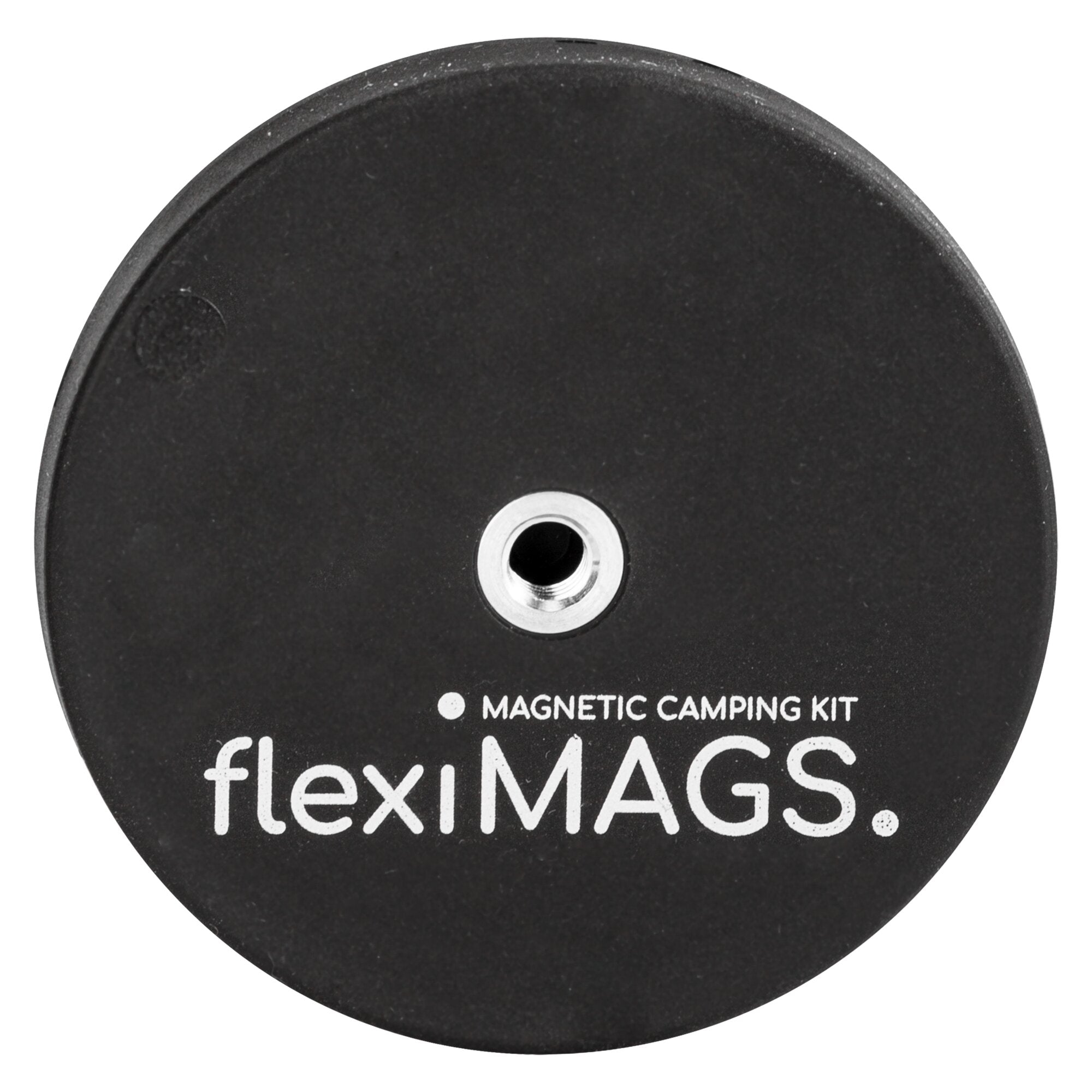 Magnet rotund flexiMAGS flexiMAG - 66, set de 2 negru - CampShop.ro