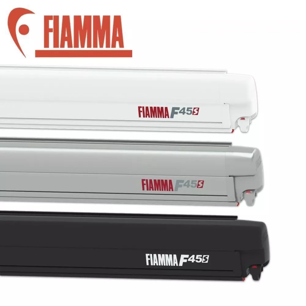 Marchiza Fiammastore F45S, carcasa alba, prelata gri sau albastra, FIAMMA - CampShop.ro