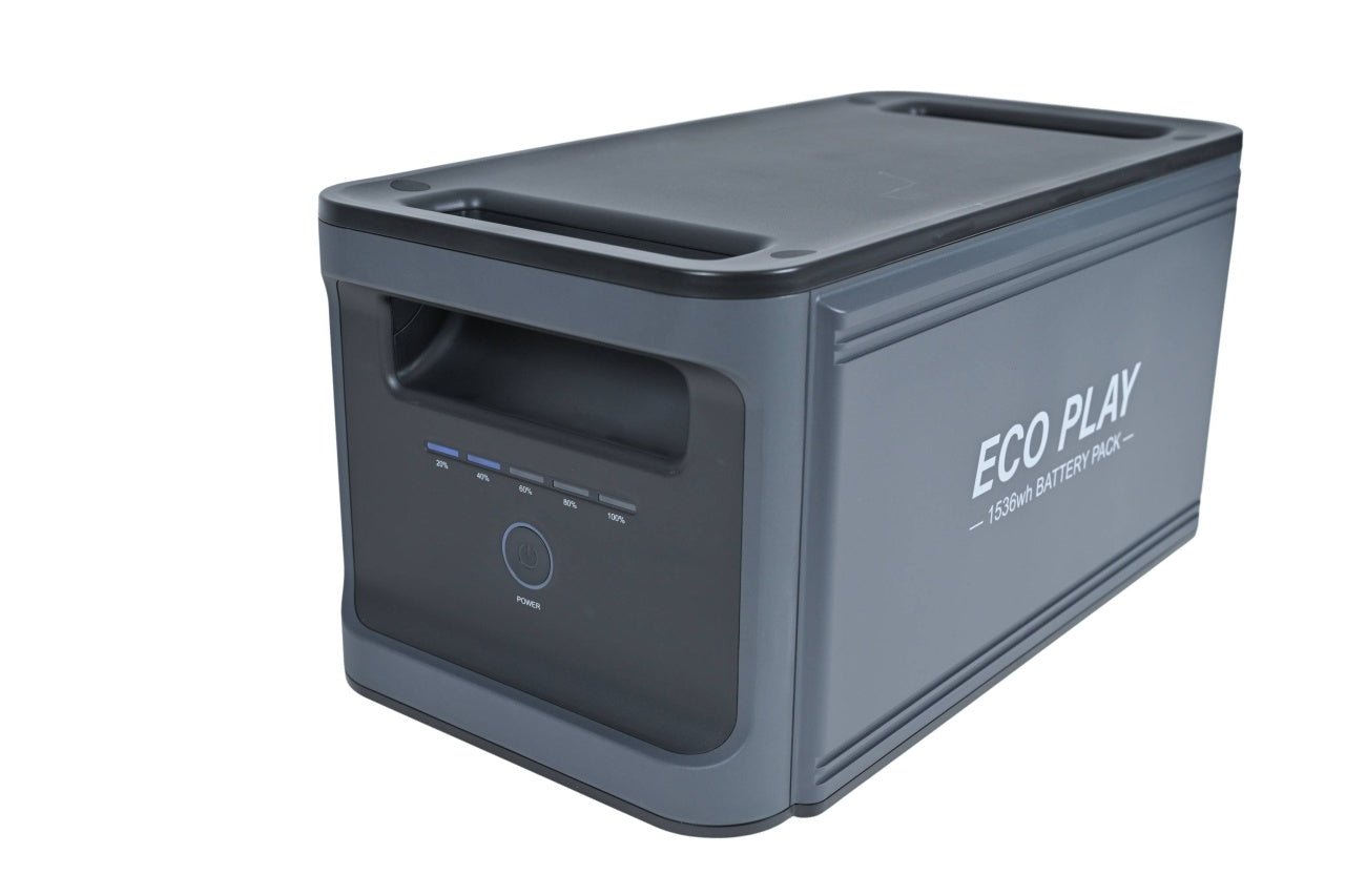 Modul Baterie Suplimentara ECOPLAY, 1536 Wh, LiFePO4, model EP1800E - CampShop.ro