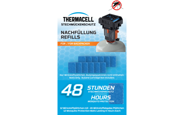 Pachet de rezervă Thermacell M - 48 PT - 19 Backpacker - CampShop.ro