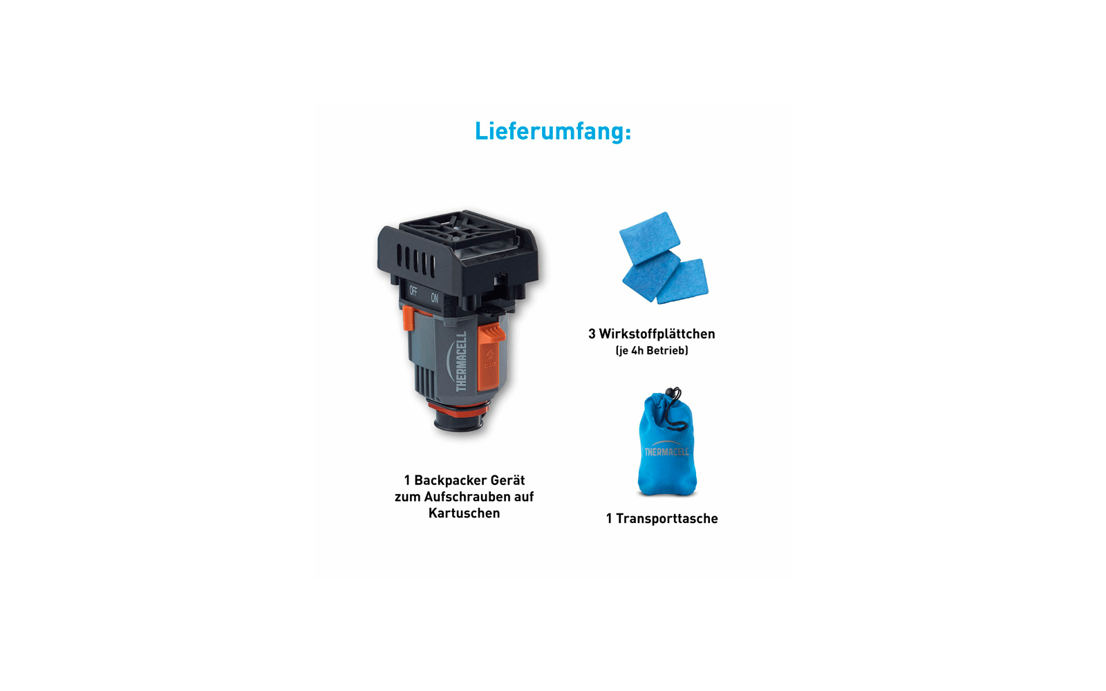Repelent de insecte / țânțari Thermacell MR - BP Backpacker PT - 19 - CampShop.ro