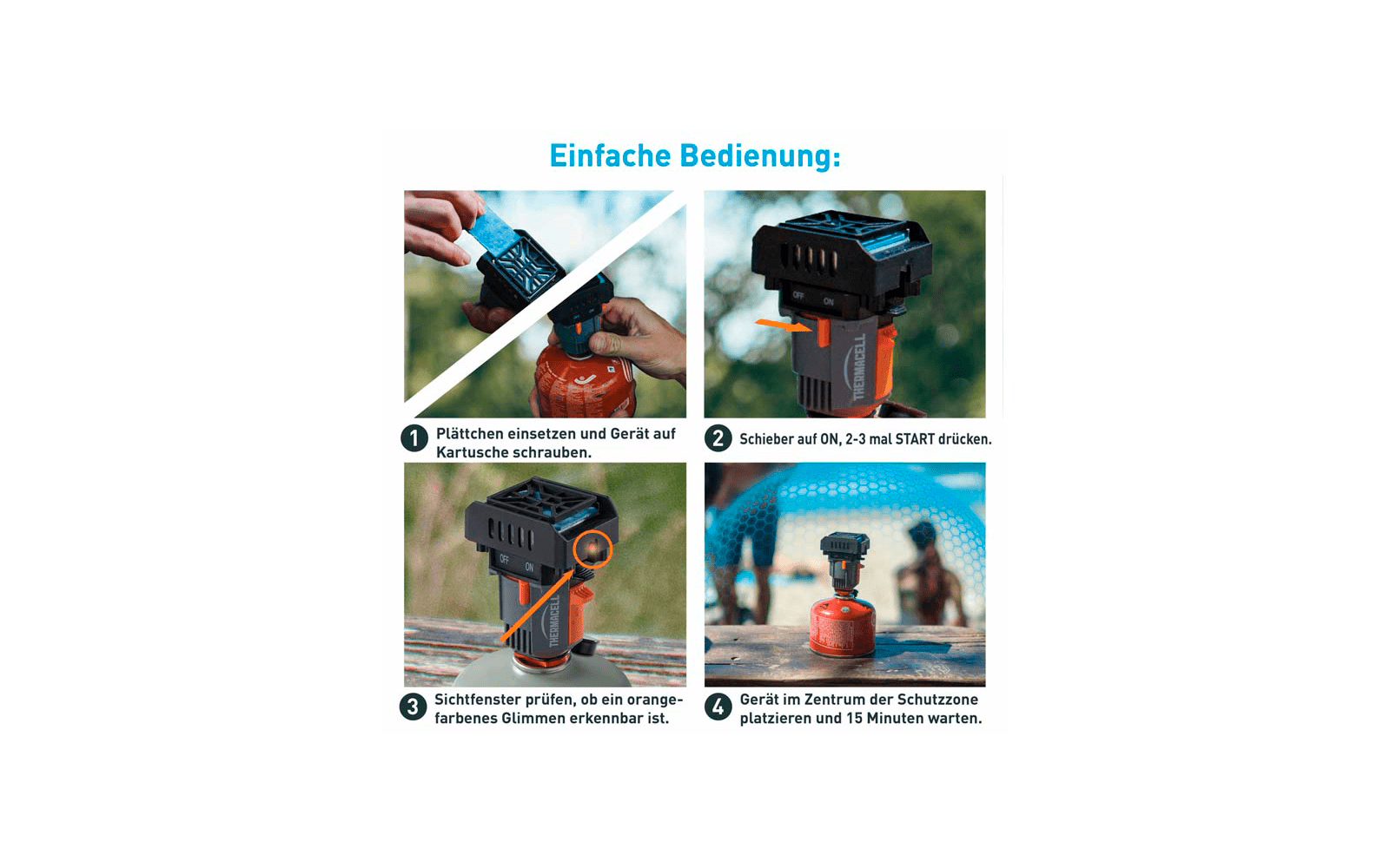 Repelent de insecte / țânțari Thermacell MR - BP Backpacker PT - 19 - CampShop.ro