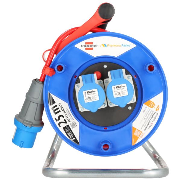 Rolă de cablu CEE Camping 240, 25m, BRENNESTUHL - CampShop.ro