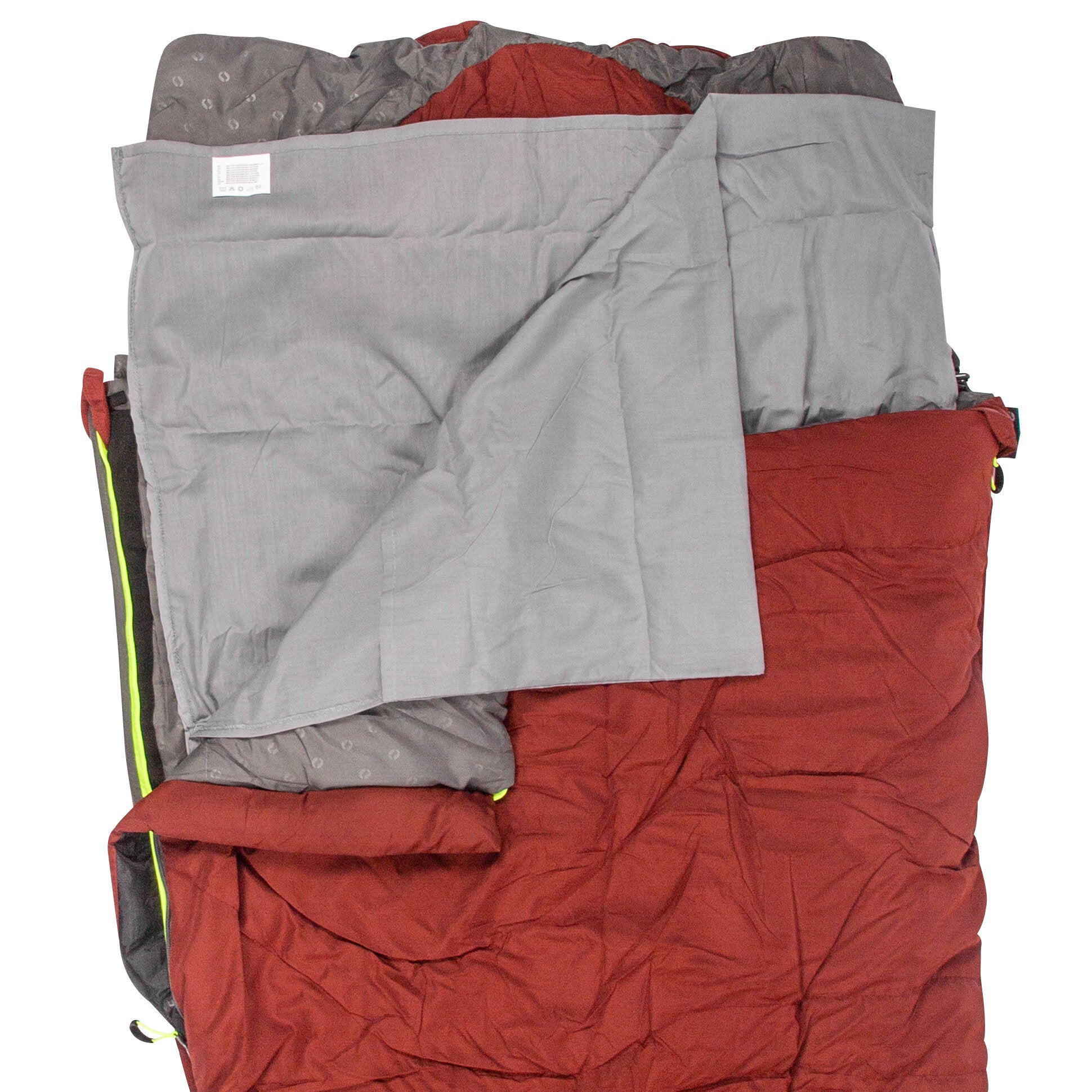 Sac de dormit subtire / husa pentru sac de dormit High Peak Avola, 225 x 80 cm, gri - CampShop.ro