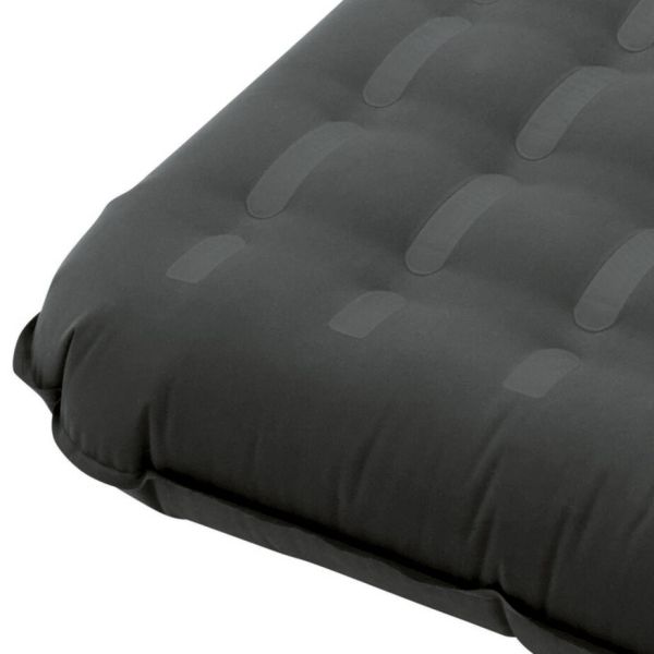 Saltea gonflabila double, Outwell Flow 200 x 140 x 20 cm, negru - CampShop.ro