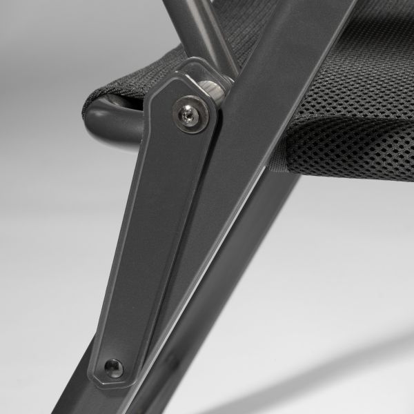 Scaun de camping HighQ Basic Frankana, aluminiu, sarcină max. 140 kg - CampShop.ro