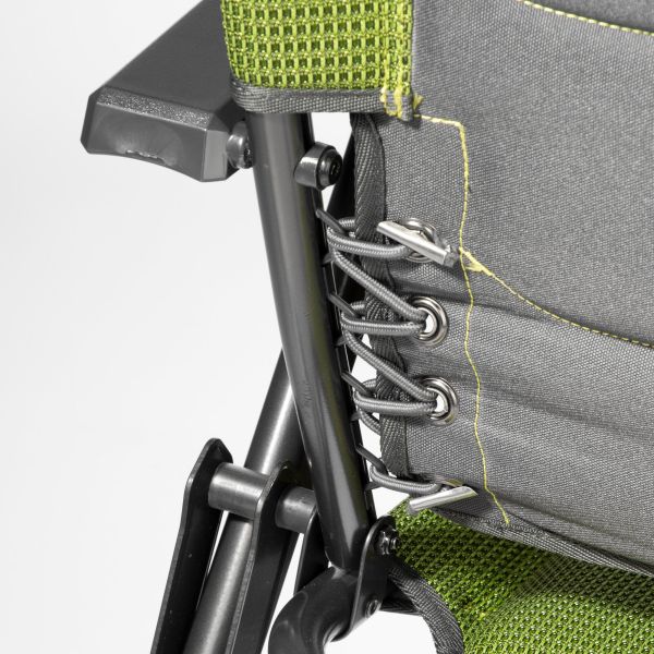 Scaun de camping HighQ Comfortable Frankana, aluminiu, sarcină max. 140 kg - CampShop.ro