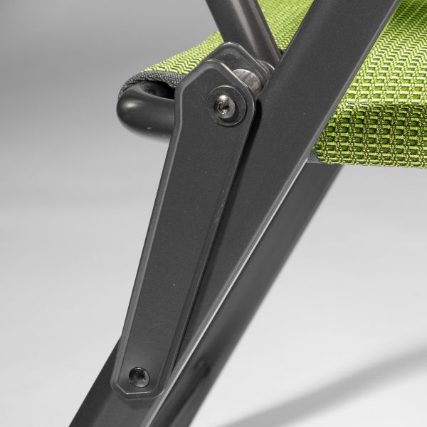 Scaun de camping HighQ Comfortable Frankana, aluminiu, sarcină max. 140 kg - CampShop.ro